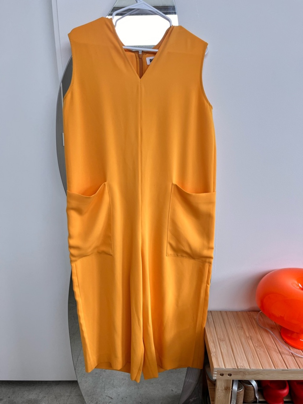 Roucha Marigold Sleeveless Jumpsuit with Pockets